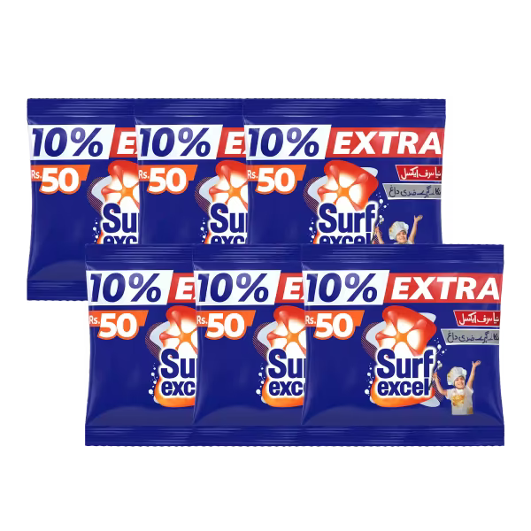 Surf Excel Washing Powder 95g Sachet x 6