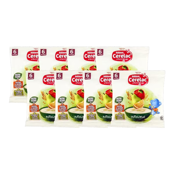 Nestle Cerelac 3 Fruits 25g Sachet x 8