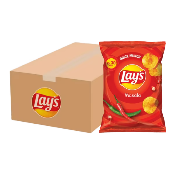 Lay's Masala Rs. 30 Carton (48 Packs)