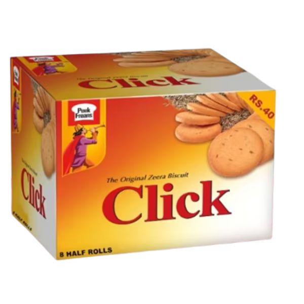 Click Biscuits Rs. 40 Box (8 Packs)