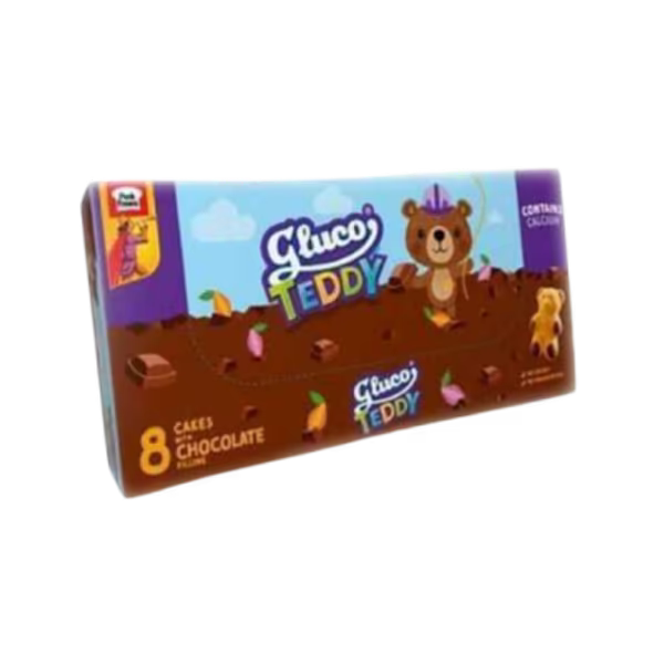 Peek Freans Gluco Teddy Chocolate Cake Rs. 40 Box (8 Packs)