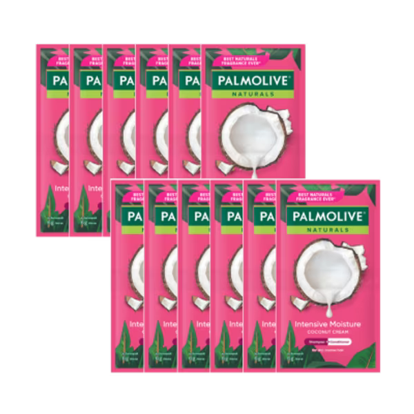 Palmolive Shampoo Pink Moisture 4ml Sachet x 12