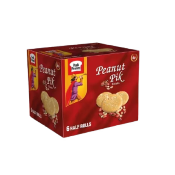 Peanut Pik Biscuits Rs. 40 Box (8 Packs)