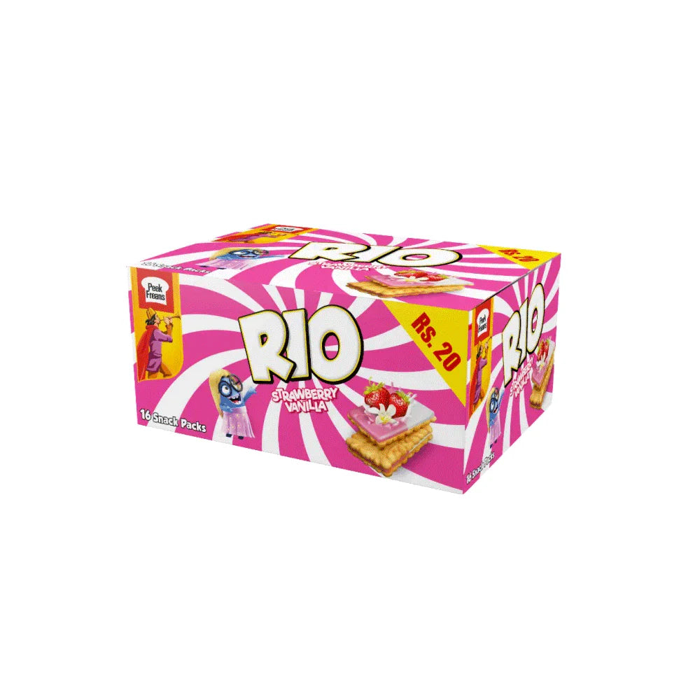 Rio Strawberry Vanilla Biscuit (Rs. 20)