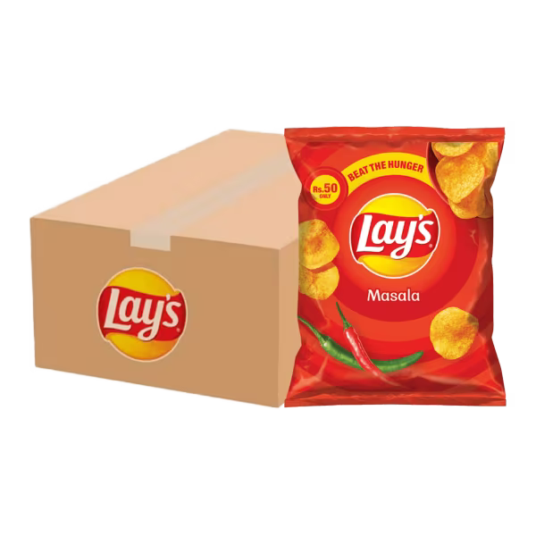 Lay's Masala Rs. 50 Carton (24 Packs)
