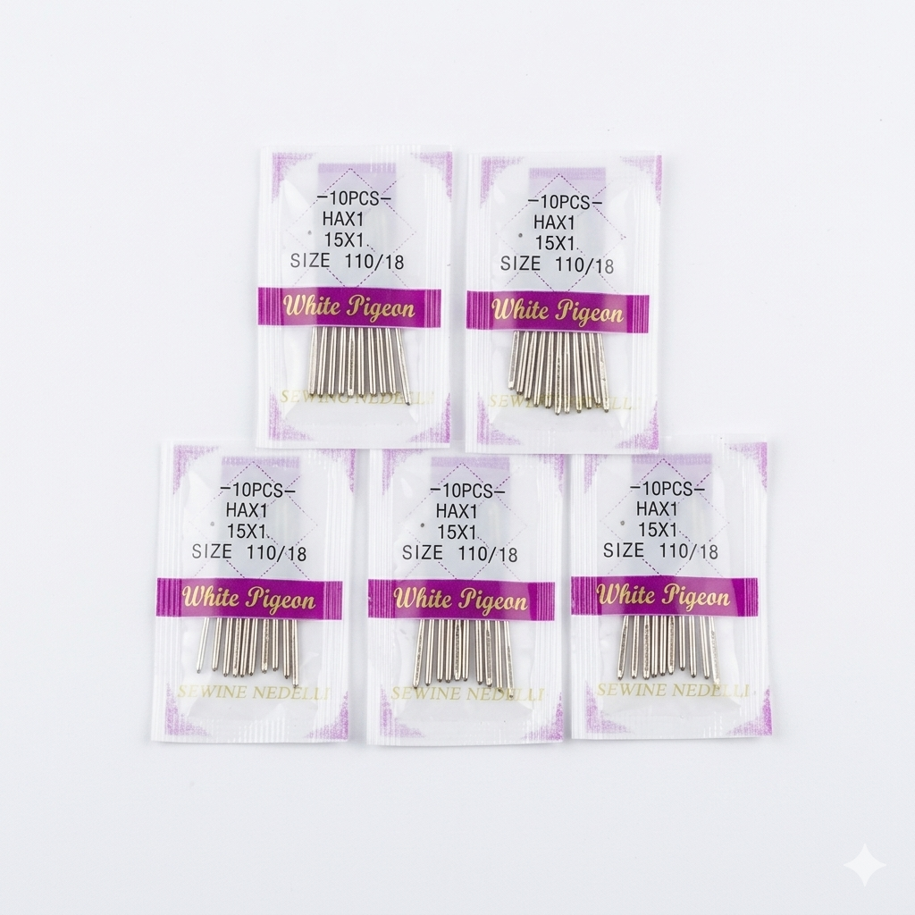 Sewing Machine Needles No.18 (5 Packs)