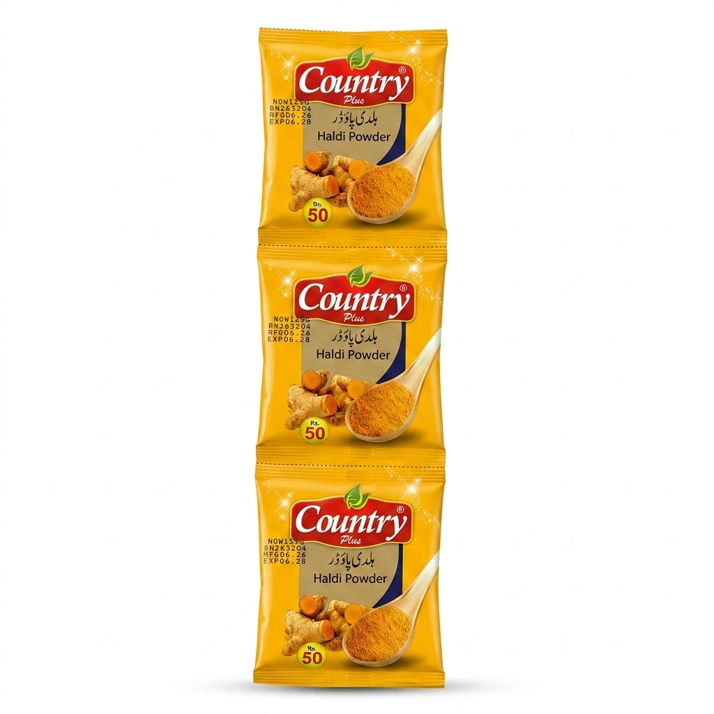 Country Haldi Powder (6 Pcs)