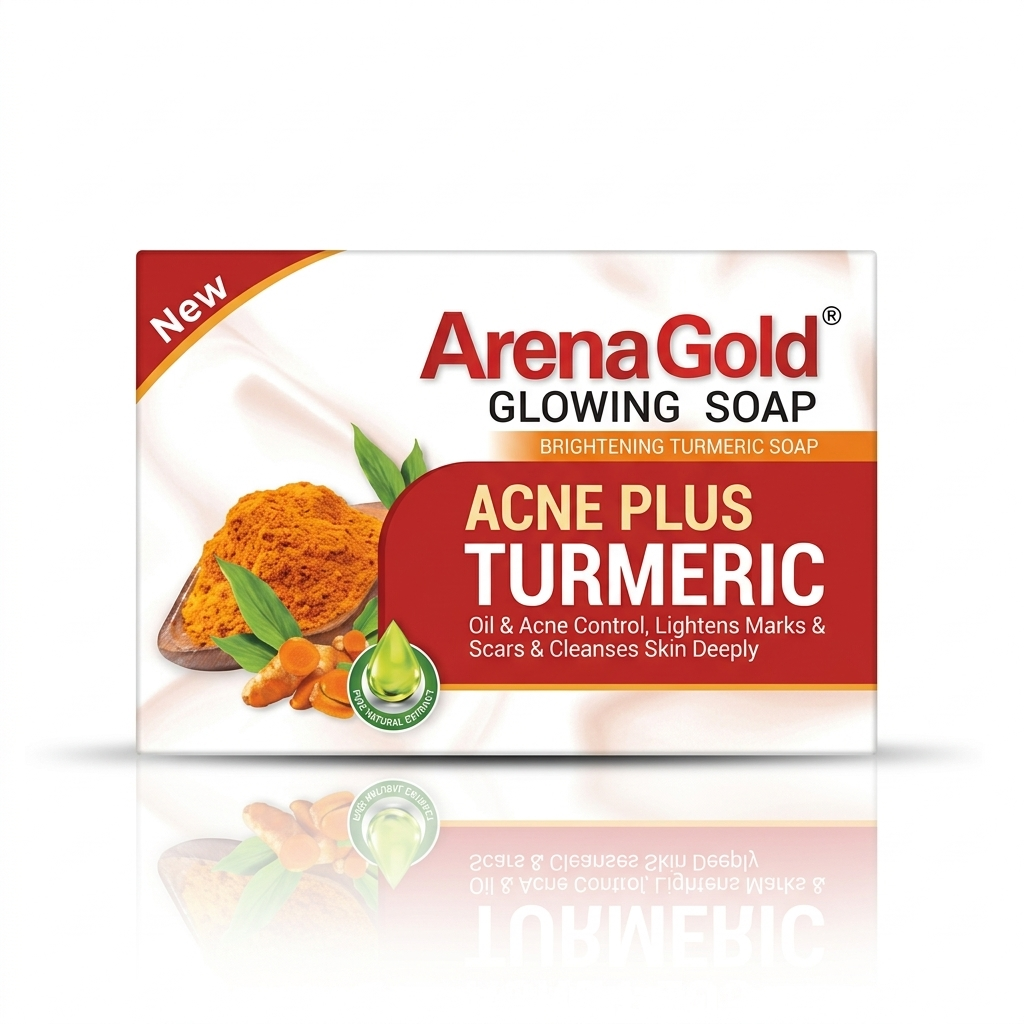 Arena Gold Acne Plus Turmeric Soap
