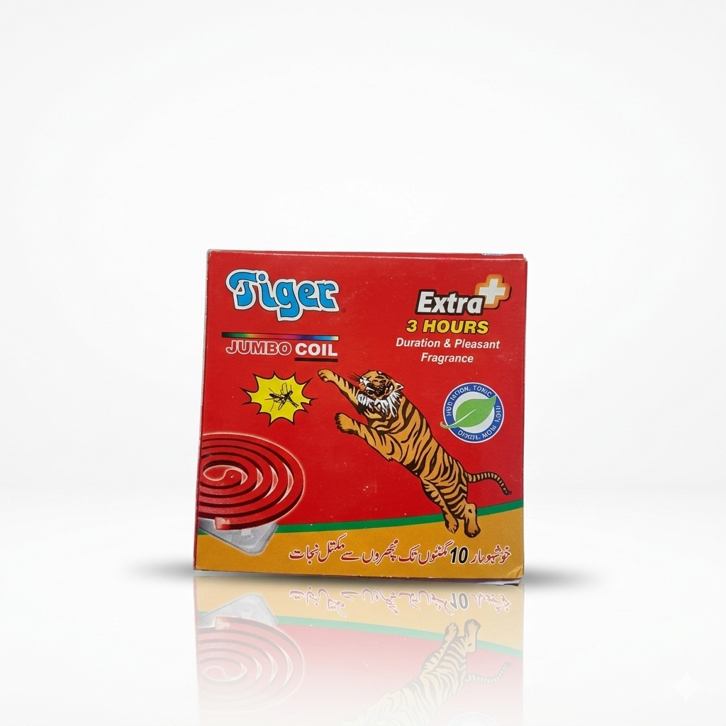 Tiger Mosquito Coil (12 Pcs)