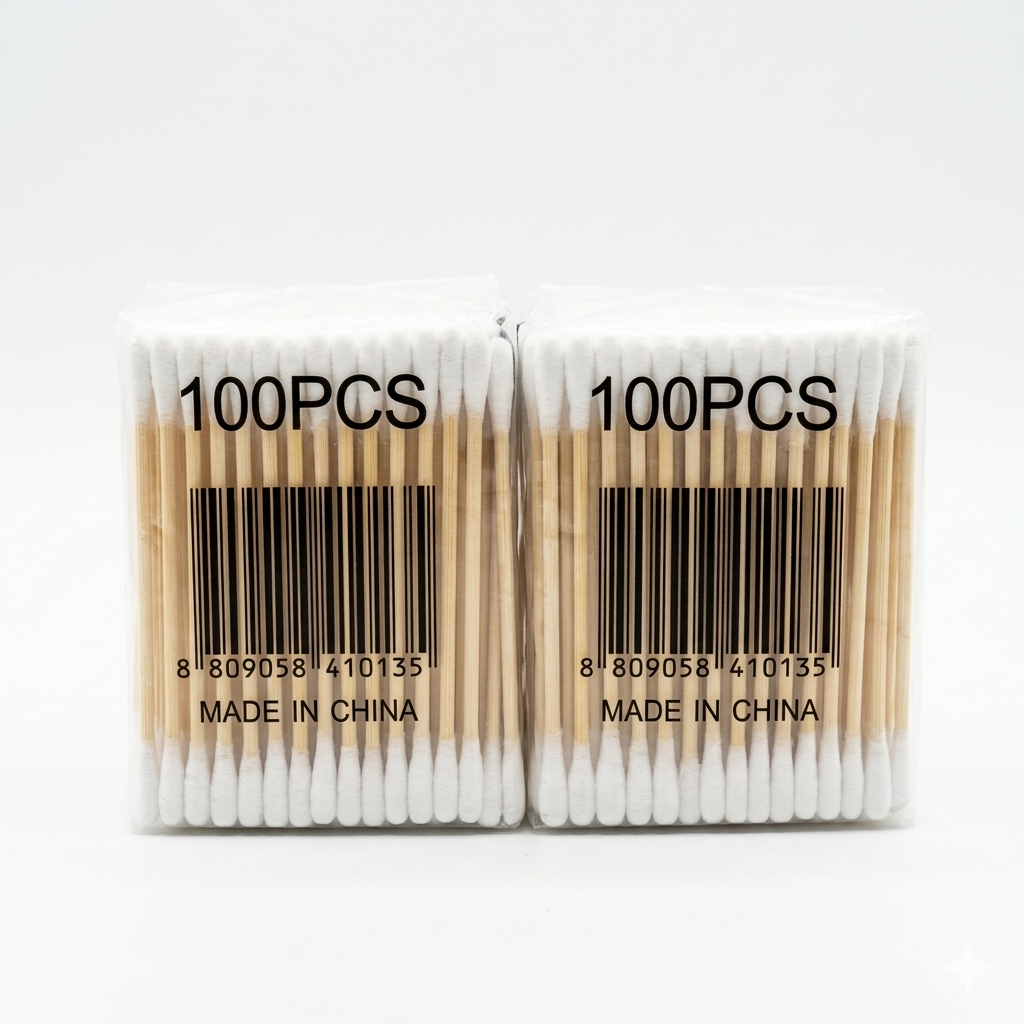 Ear Cleaning Wood Sticks (10 Pcs)