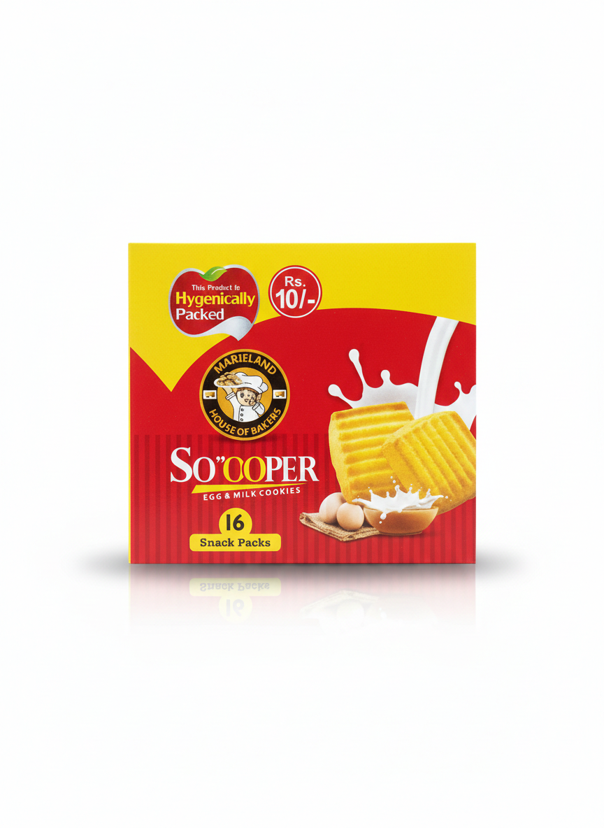 Sooper Biscuits Rs. 10 (16 Packs)