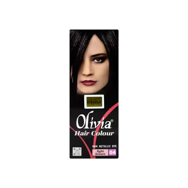 Olivia Hair Color 04 Light Brown 50ml