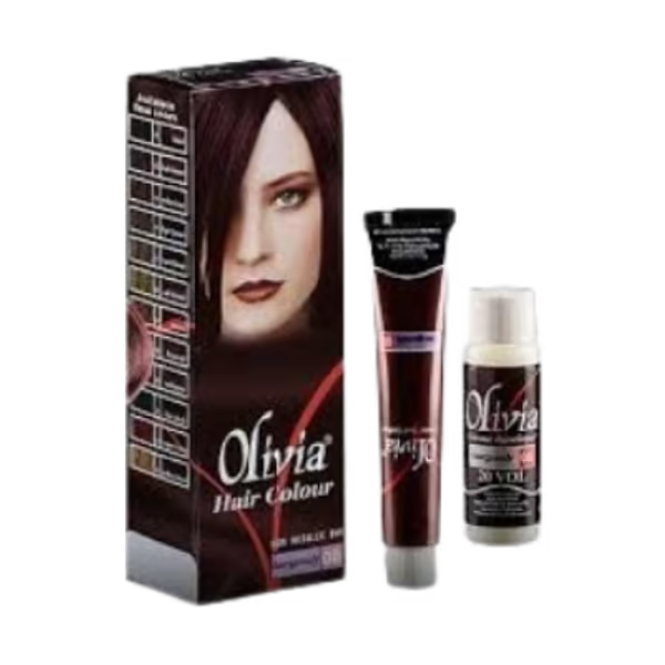 Olivia Hair Color 08 Burgundy 50ml