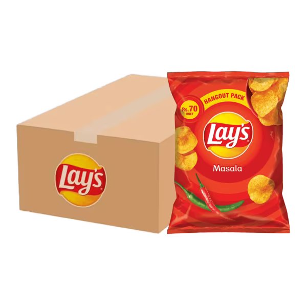 Lay's Masala Rs. 70 Carton (16 Packs)