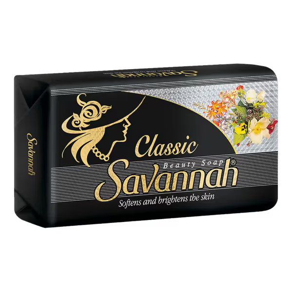 Savannah Soap Classic Black 125g