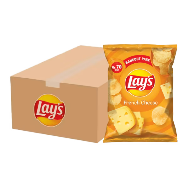 Lay's French Cheese Rs. 70 Carton (16 Packs)