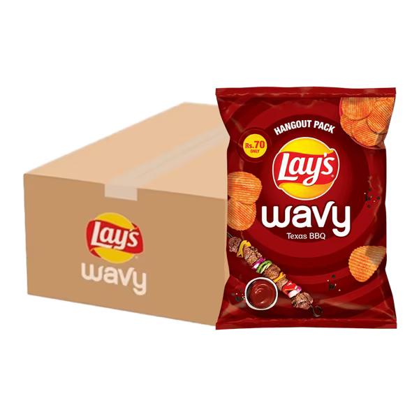 Lay's Wavy Bbq Rs. 70 Pack