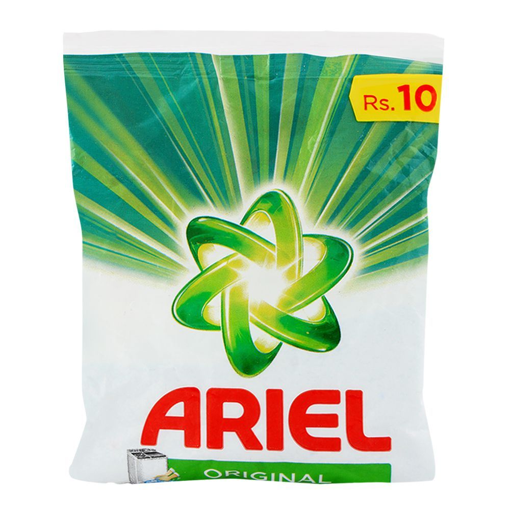 Ariel Original Detergent Powder (Rs:10) Sachet x 12